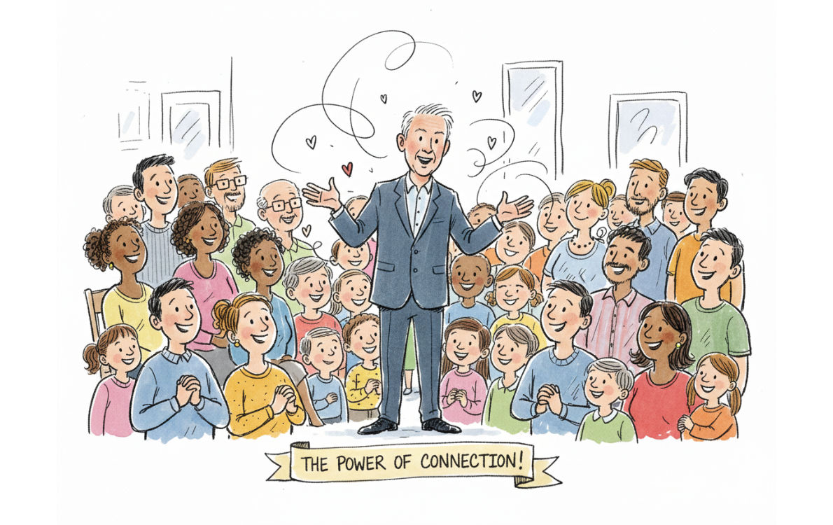 Richard Maddrell - sharing the power of connection